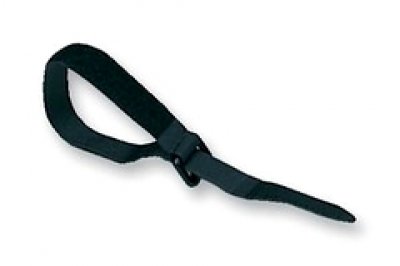 Klettverschluss Kabelbinder mit Festziehring 19,1x305mm schwarz