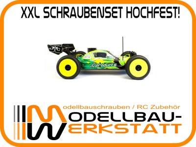 XXL Schrauben-Set Stahl hochfest! für JQ Products The Car / The Car Yellow Edition