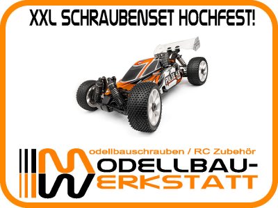 XXL Schrauben-Set für HPI Pulse 4.6 Buggy Stahl hochfest!