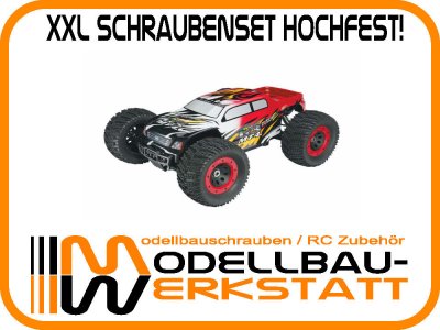 XXL Schrauben-Set Stahl hochfest! Thunder Tiger MT4-G3 Brushless