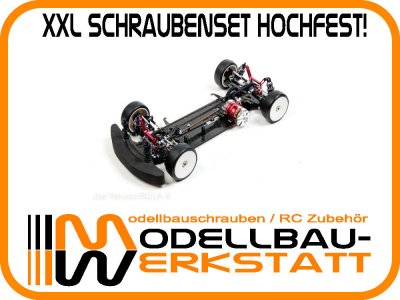 XXL Schrauben-Set für Corally HMX Stahl hochfest!