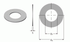 40 Stück Passscheiben-Set 14x20x0,1/0,2/0,3/0,5mm Zentelscheiben Ausgleichsscheiben Distanzscheiben