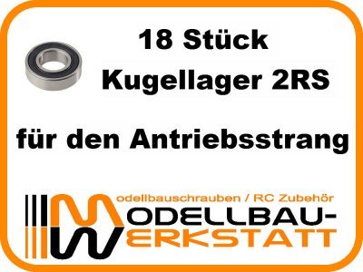 Kugellager-Set Radiosistemi Dual Evo / Dual 911 / Dual