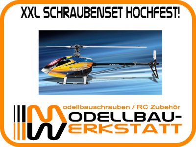 XXL Schrauben-Set Stahl hochfest! Align T-Rex 600E Pro / KIT / EFL Pro