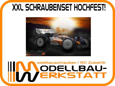 XXL Schrauben-Set Stahl hochfest! RB ONE R V2 / ONE R