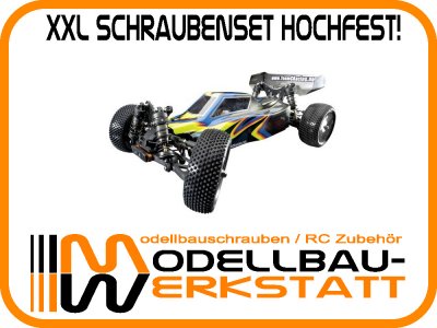 XXL Schrauben-Set Stahl hochfest! für Absima Team C TM4 V2 / TM4