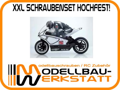 XXL Schraubenset Stahl hochfest Thunder Tiger SB5 1:5 Bike Elektro