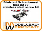 XXL Schrauben-Set Edelstahl A2-70 Radiosistemi RR8
