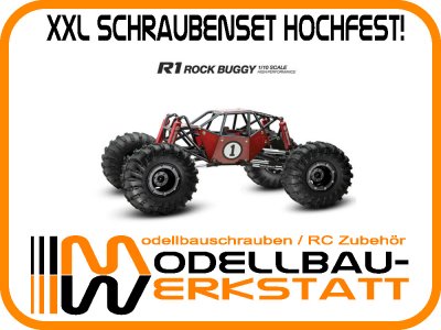 XXL Schrauben-Set für Gmade R1 Rock Buggy Stahl hochfest!