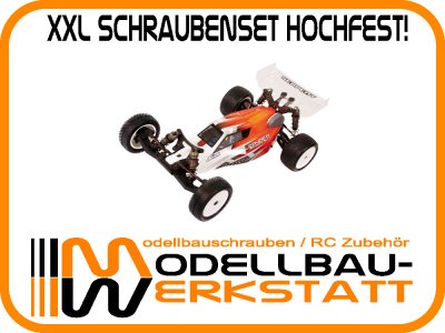 XXL Schrauben-Set Stahl hochfest! SERPENT Spyder SRX2 MM 