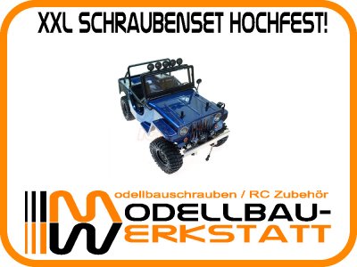 XXL Schrauben-Set für Gmade Sawback Sports GM53000 Stahl hochfest!