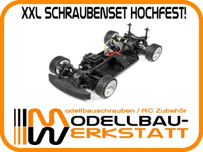 XXL Schrauben-Set für HPI RS4 Sport 3 RTR / Drift / Flux Stahl hochfest!