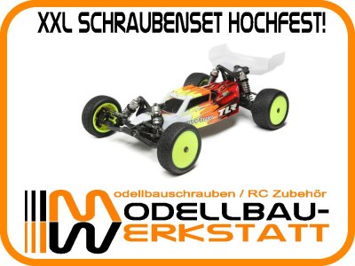 XXL Schrauben-Set für Team Losi Racing TLR 22 4.0 Stahl hochfest!