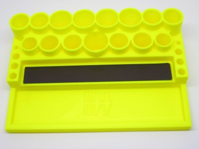 RC Werkzeugständer MIP gelb (RC Tool Stand Yellow) Werkzeughalter