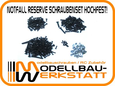 "Notfall" Schrauben-Set für Team Associated RC8B3.2e Stahl hochfest!