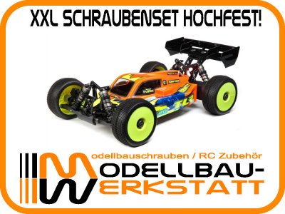 XXL Schrauben-Set für Team Losi Racing TLR 8IGHT-XE Elite Stahl hochfest!