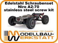 XXL Schrauben-Set für ARRMA Talion EXB 1:8 6S Extreme Bash ARA8707 Edelstahl Niro A2-70