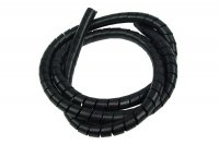 1m Flexspiralband 3-15mm schwarz