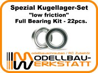 Spezial Kugellager-Set für Xray XB4 2022 Dirt Edition XB4D`22