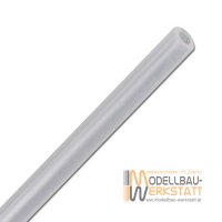 Silikonschlauch 2,5x4,5mm 60° Shore transluzent 1m